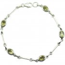 grand Lemon Quartz 925 Sterling Silver Yellow Bracelet Natural india US