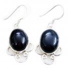 handsome Black Onyx 925 Sterling Silver Black Earring Natural gemstone US