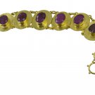 captivating Multi Gemstone Gold Plated Multi Bangle Natural common US gift