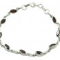 classy Garnet 925 Sterling Silver Red Bracelet Natural suppiler US