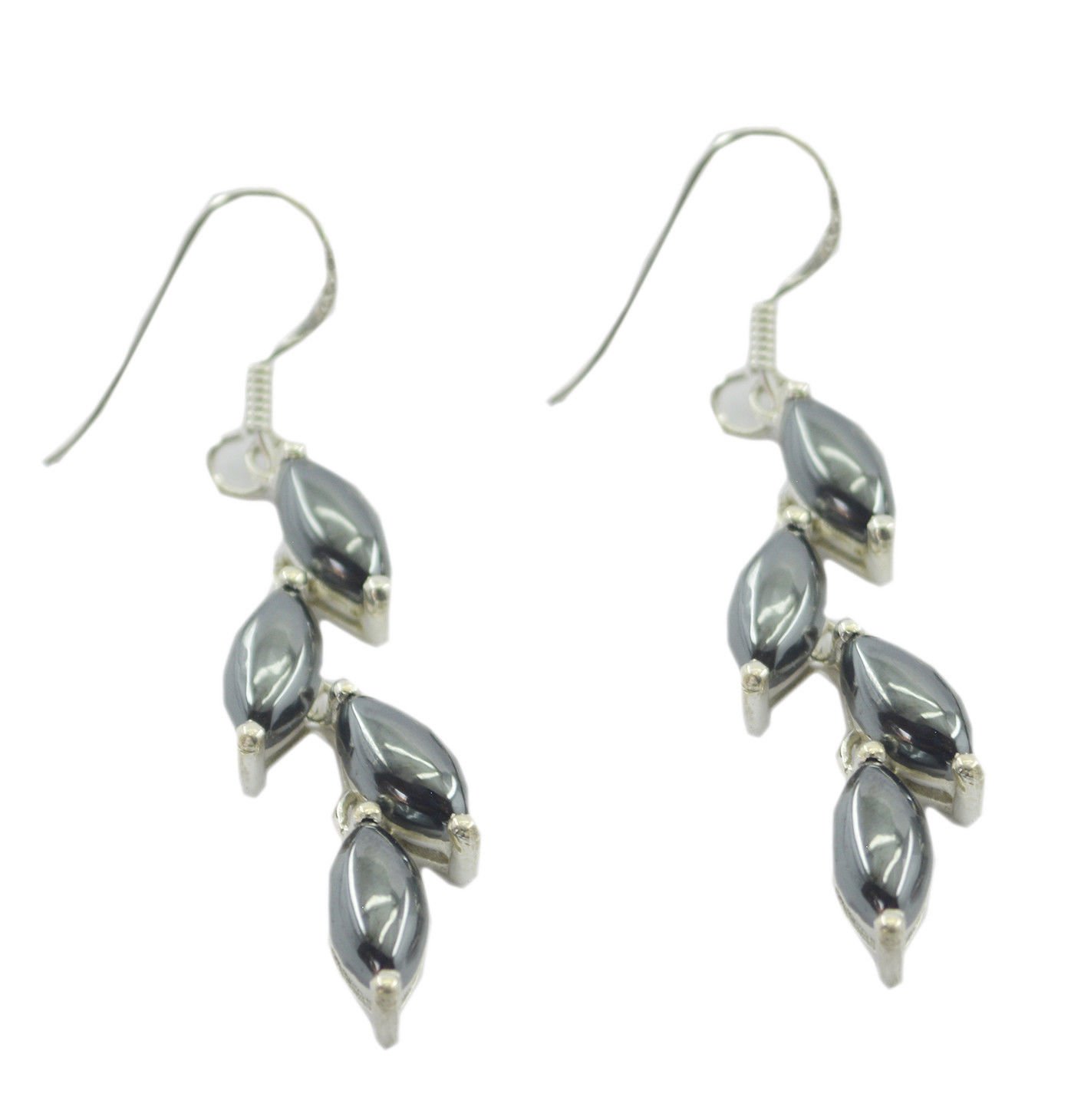 enticing Gun Metal 925 Sterling Silver Multi Earring genuine exporter US