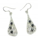 enticing Black Onyx 925 Sterling Silver Black Earring Natural jewelry US