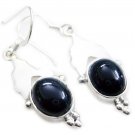 exquisite Black Onyx 925 Sterling Silver Black Earring Natural common US