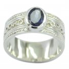 fascinating Iolite 925 Sterling Silver Blue Ring Natural regular US