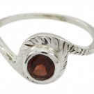 fine genuine Garnet Red Gemstones Silver Ring gift valentine's day US SZ 4-13
