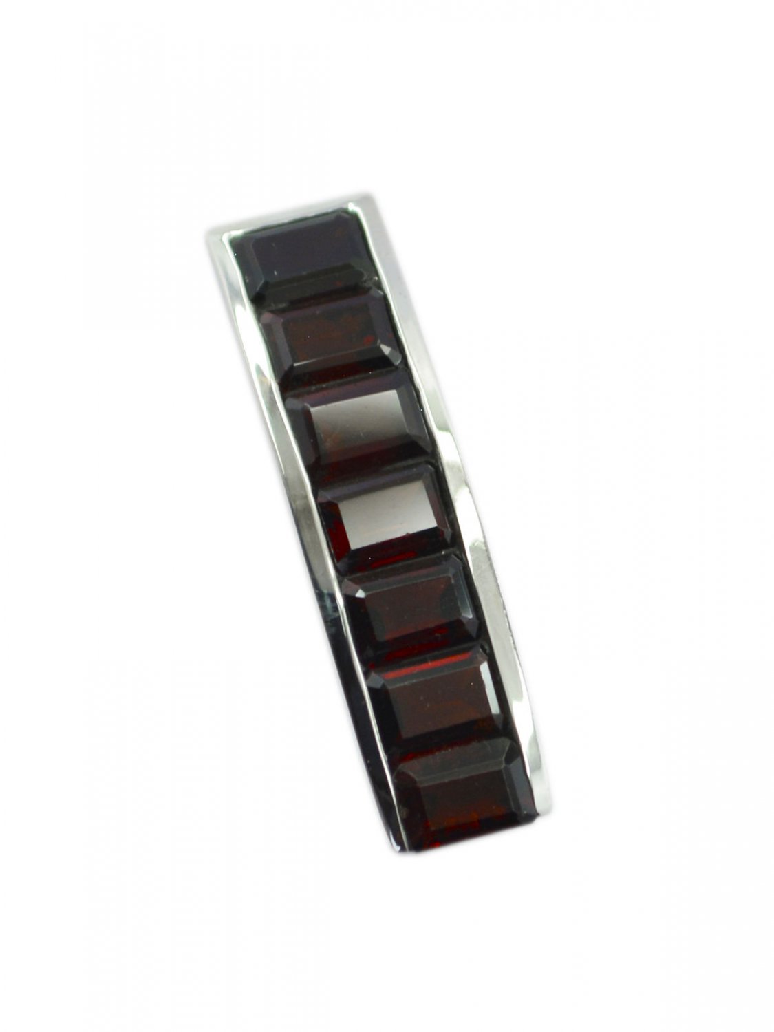 classy Garnet 925 Sterling Silver Red Pendant Natural suppiler US