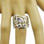 captivating genuine Amethyst Purple Gemstones Silver Ring gift good Friday US SZ