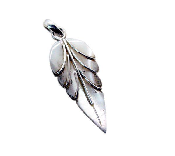 splendiferous Pearl 925 Solid Sterling Silver white Pendant genuine jewelry US