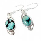 enticing Turquoise 925 Solid Sterling Silver Multi Earring genuine Designer US