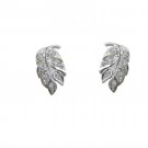 ideal white CZ 925 Solid Sterling Silver White Earring genuine jaipur US