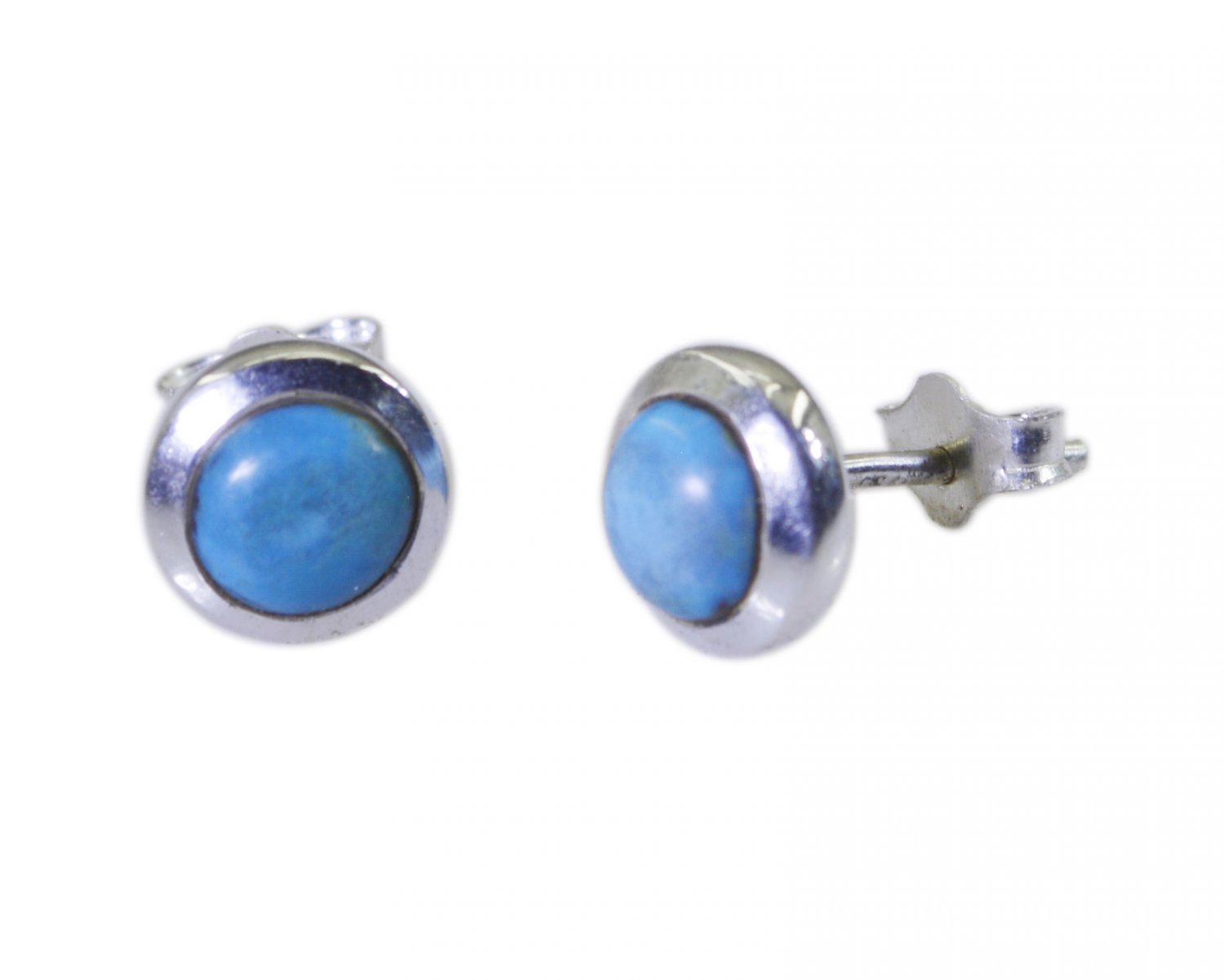 pulchritudinous Turquoise 925 Solid Silver Multi Earring genuine handcrafted US