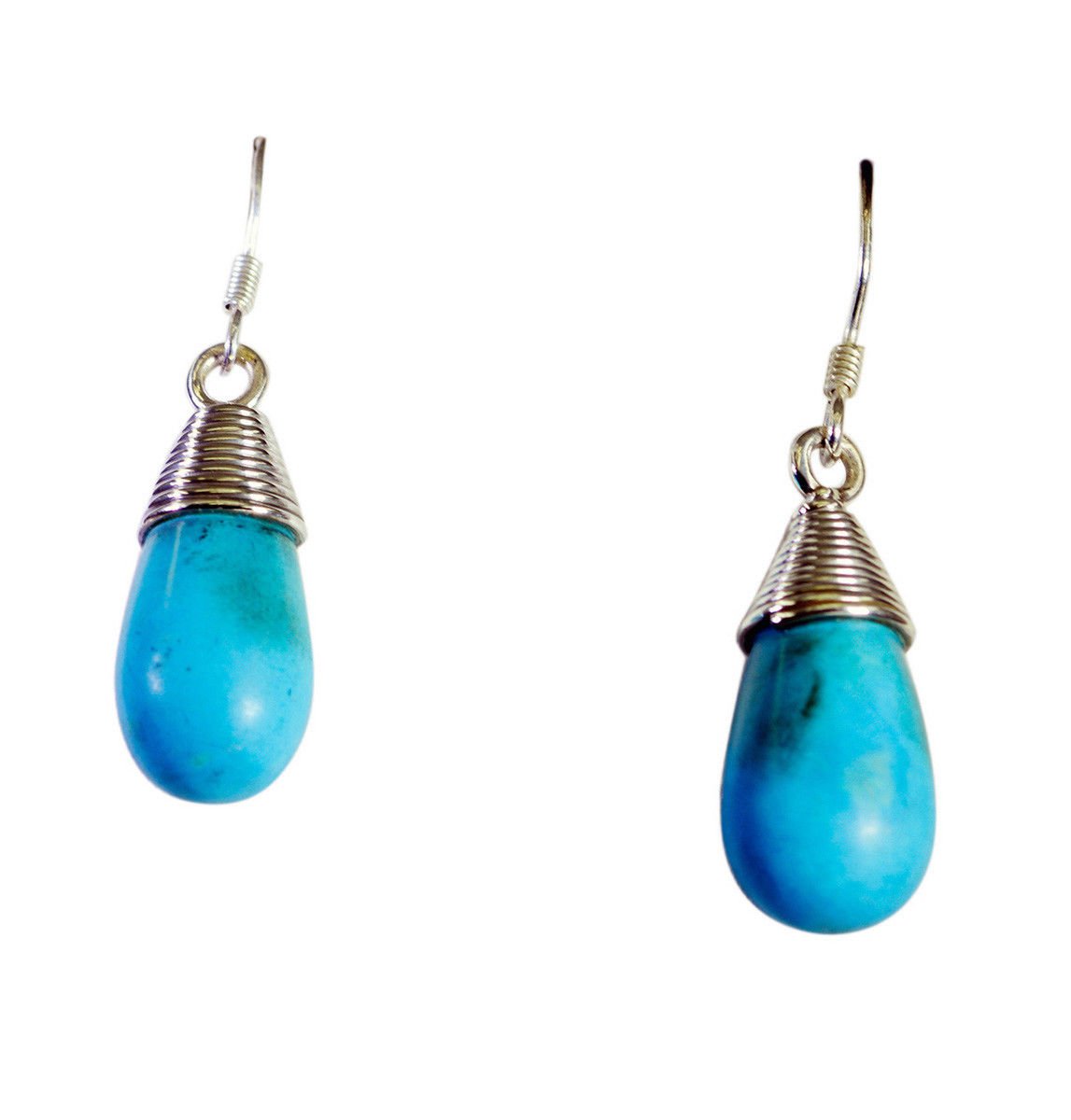 fine-looking Turquoise Solid Sterling Silver Multi Earring Natural gemstones US