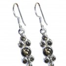 splendid Smoky Quartz Solid Sterling Silver Brown Earring genuine wholesales US