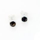 bonnie Smoky Quartz Solid Sterling Silver Brown Earring genuine normaly US