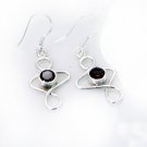 splendiferous Smoky Quartz Solid Sterling Silver Brown Earring Natural simply US