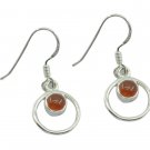 ideal Red Onyx 925 Sterling Silver Red Earring genuine india US