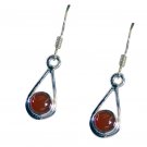 inviting Red Onyx 925 Solid Sterling Silver Red Earring genuine suppiler US