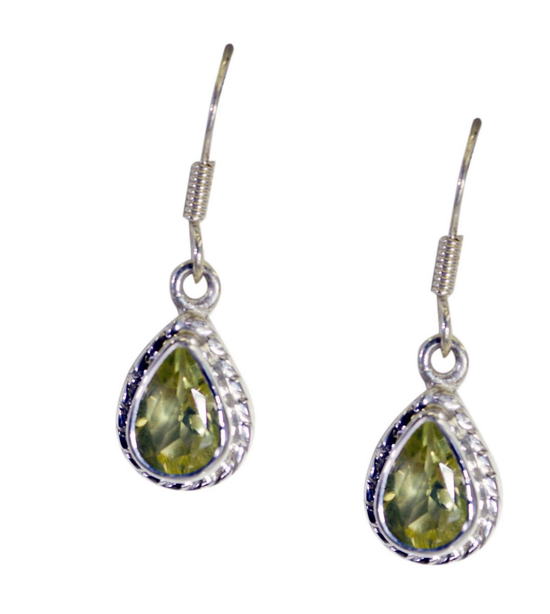ideal Peridot 925 Solid Sterling Silver Green Earring Natural jewellery US