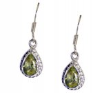ideal Peridot 925 Solid Sterling Silver Green Earring Natural jewellery US