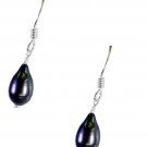 pulchritudinous Pearl 925 Solid Sterling Silver white Earring genuine jewelry US