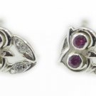 appealing Multi CZ 925 Sterling Silver Multi Earring Natural usually US