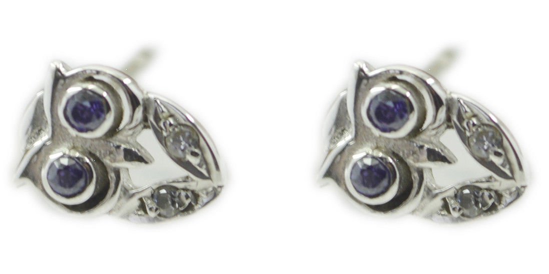 splendid Multi CZ 925 Sterling Silver Multi Earring Natural regular US