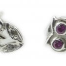 comely Multi CZ 925 Sterling Silver Multi Earring genuine gemstones US