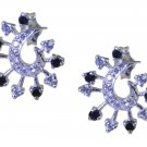 fair Multi CZ 925 Solid Sterling Silver Multi Earring Natural handcrafted US