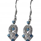 inviting Multi CZ 925 Solid Sterling Silver Multi Earring genuine jewellery US