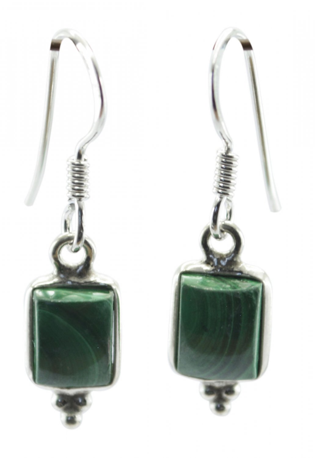splendid Malachite 925 Sterling Silver Multi Earring Natural supply US