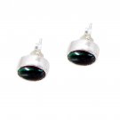 splendid Malachite 925 Solid Sterling Silver Green Earring genuine generally US