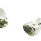 handsome Lemon Quartz 925 Sterling Silver Yellow Earring genuine supplies US