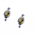 fine Lemon Quartz Solid Sterling Silver Yellow Earring genuine wholesale US