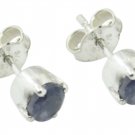 gorgeous Iolite 925 Solid Sterling Silver Blue Earring Natural gemstone US