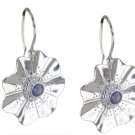 elegant Iolite 925 Solid Sterling Silver Blue Earring Natural Designer US
