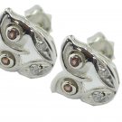 splendid Garnet 925 Sterling Silver Red Earring genuine suppiler US