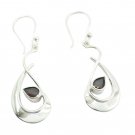 excellent Garnet 925 Solid Sterling Silver Red Earring Natural supply US
