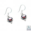 splendid Garnet 925 Solid Sterling Silver Red Earring Natural gemstone US