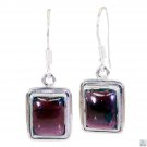 grand Garnet 925 Solid Sterling Silver Red Earring genuine exporter US