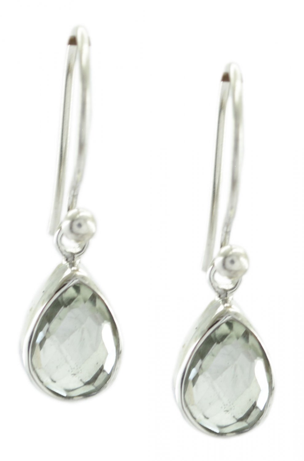 adorable Green Amethyst 925 Sterling Silver Green Earring genuine supplies US
