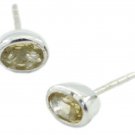 resplendent Citrine 925 Sterling Silver Yellow Earring Natural casually US