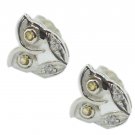 pleasing Citrine 925 Sterling Silver Yellow Earring Natural freely US
