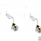 pulchritudinous Citrine 925 Sterling Silver Yellow Earring Natural gemstones US