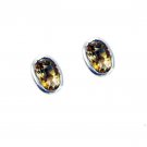 fair Citrine 925 Solid Sterling Silver Yellow Earring Natural Designer US