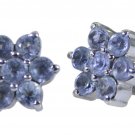 classy Blue Topaz 925 Sterling Silver Blue Earring Natural jaipur US