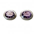 ideal Amethyst 925 Solid Sterling Silver Purple Earring Natural wholesale US