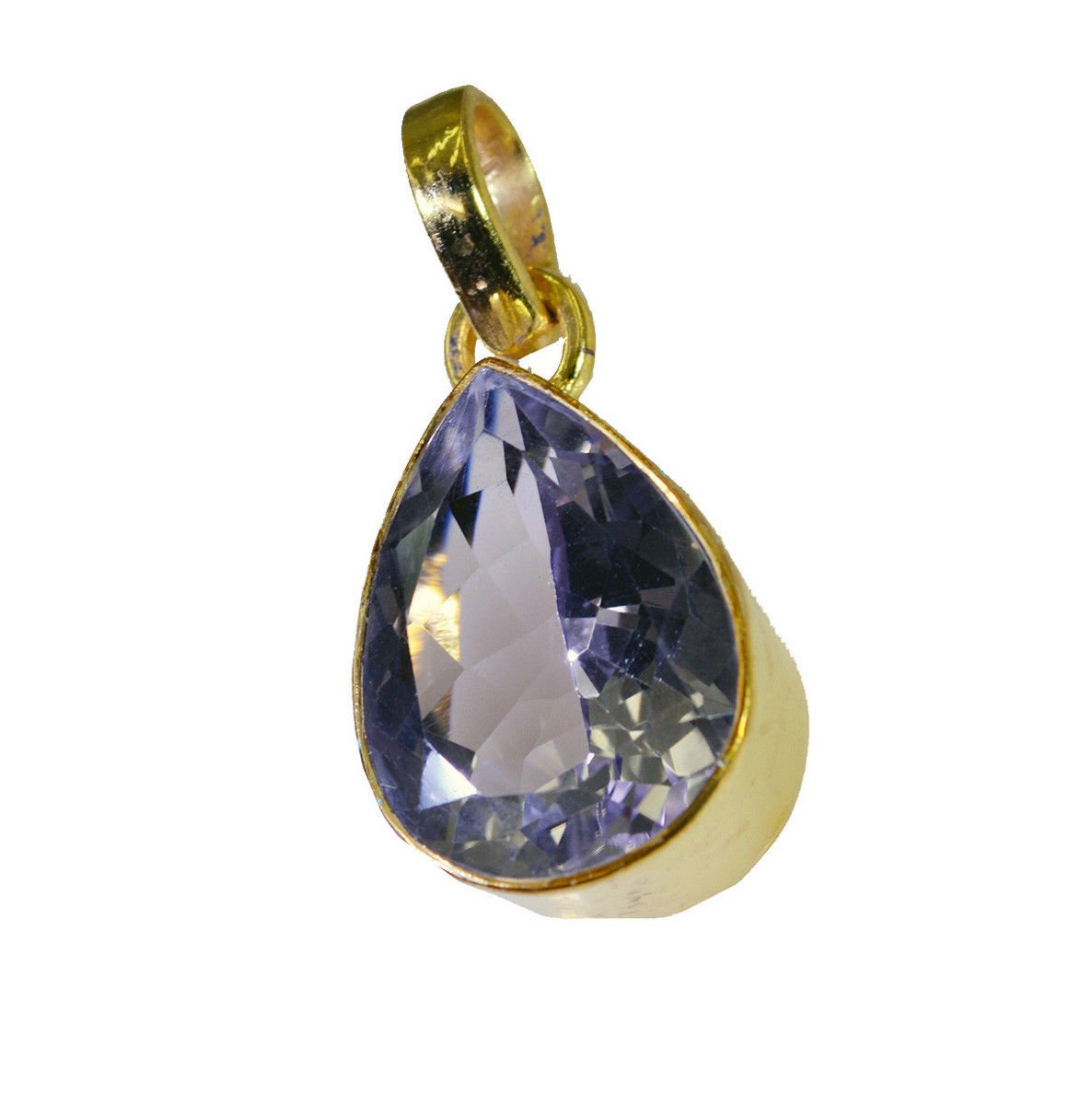 comely Amethyst Gold Plated Purple Pendant Glass wholesale US