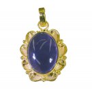 pulchritudinous Amethyst Gold Plated Purple Pendant Fashion india US
