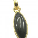 elegant Black Onyx Gold Plated Black Pendant Glass wholesales US