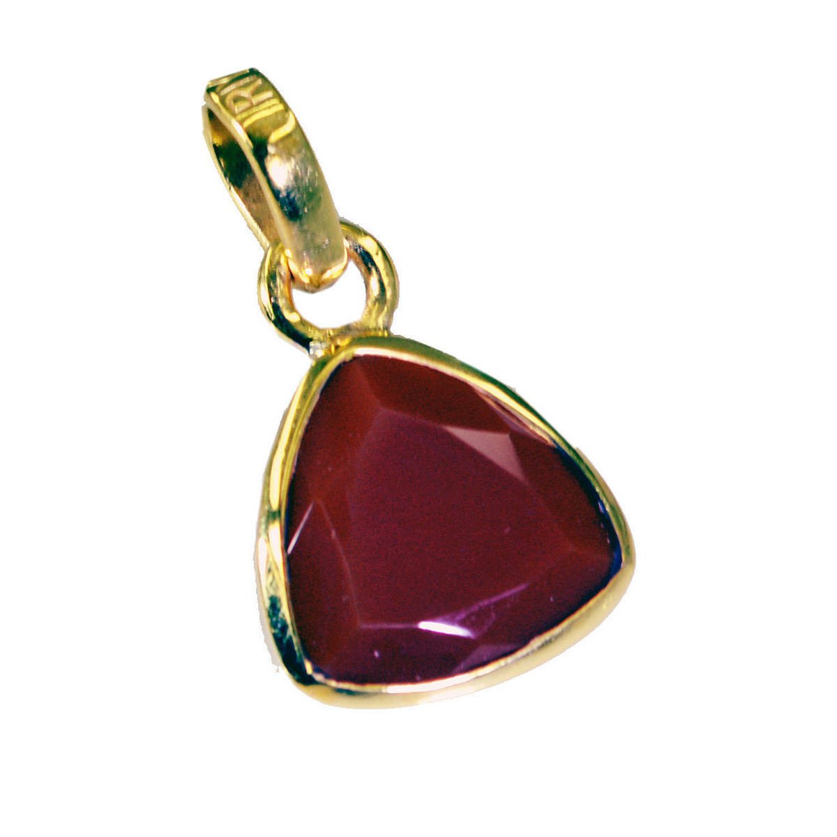 ideal Red Onyx Gold Plated Red Pendant Fashion wholesale US